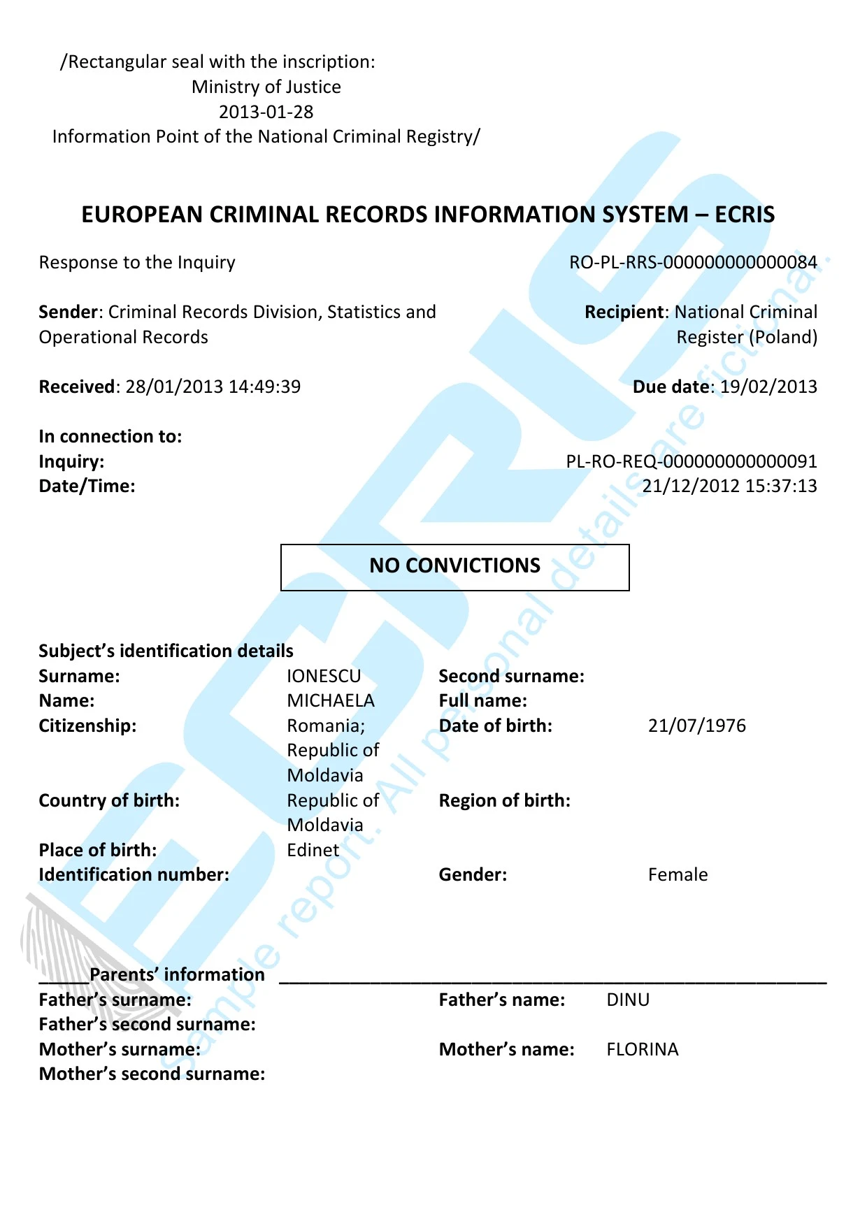 Wie Bekomme Ich Ein Polizeiliches Führungszeugnis Polizeiliches Führungszeugnis Rumänien Strafregisterauszug